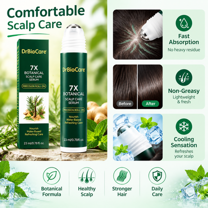 Hair Growth Serum Roller – Nourishes the Scalp for Fuller-looking Hair