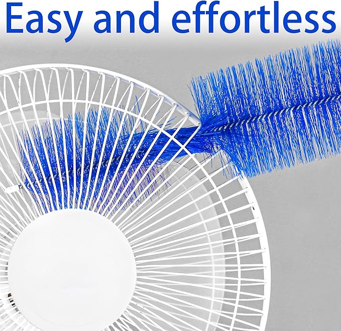 2 Pcs Fan Cleaning Brush Bendable Cobweb Duster