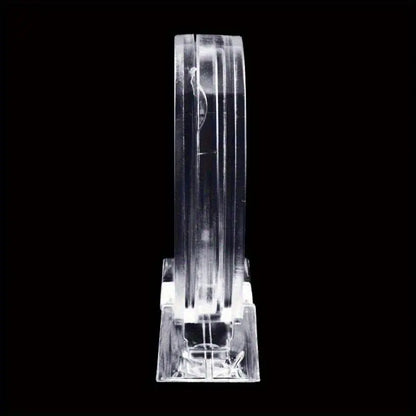 10pcs Transparent Challenge Coin Display Holders with Stands