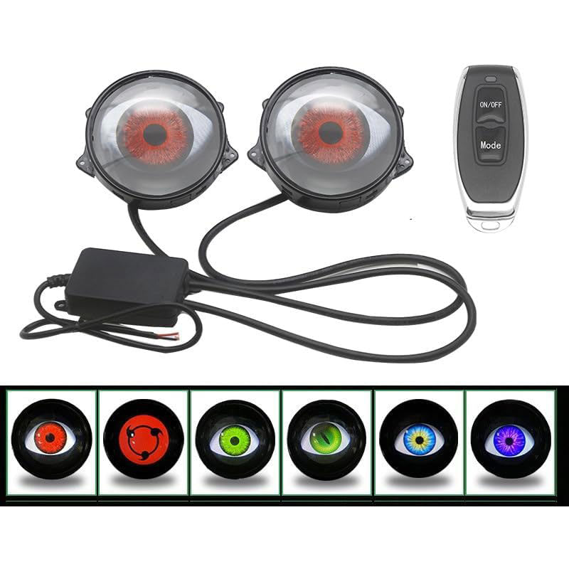 Third Generation Dynamic Big Eye Lights, Dynamic Big Eye Ball Fog Lights 6-Mode