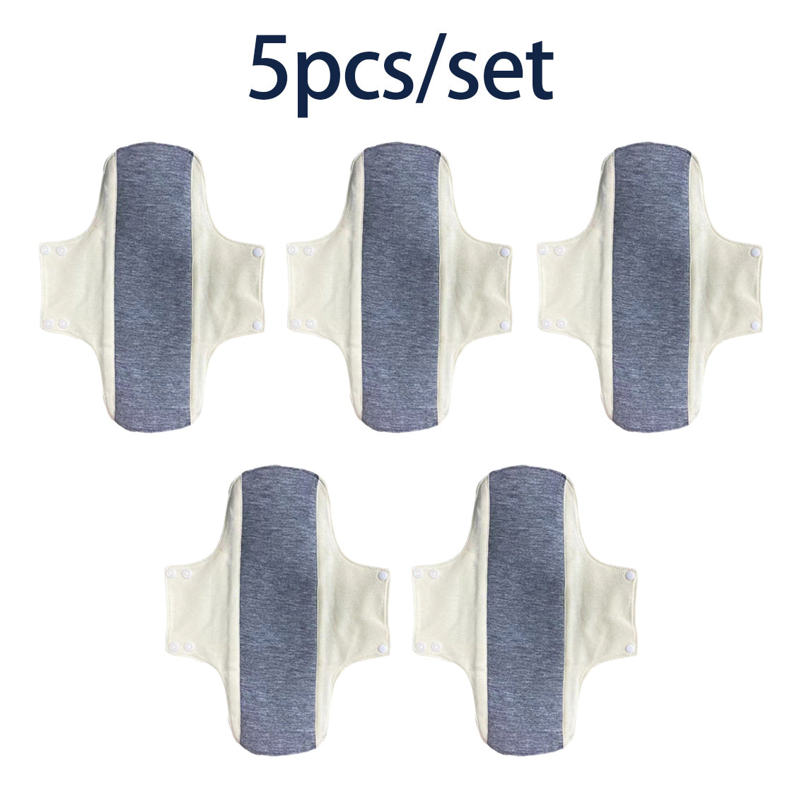 5PCS Washable Reusable Sanitary Pads -Leakproof Period Underwear Liners