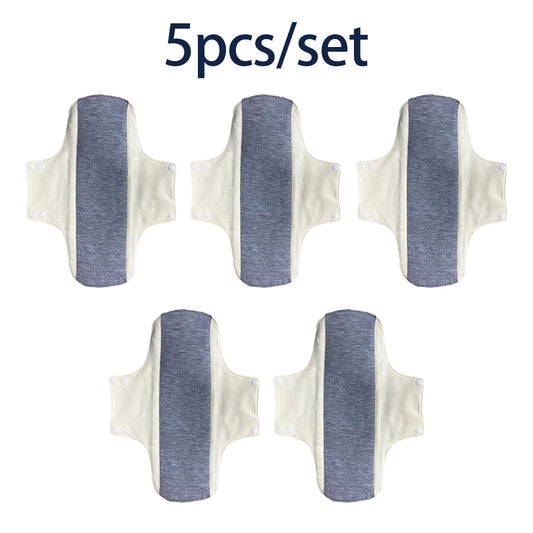 5PCS Washable Reusable Sanitary Pads -Leakproof Period Underwear Liners
