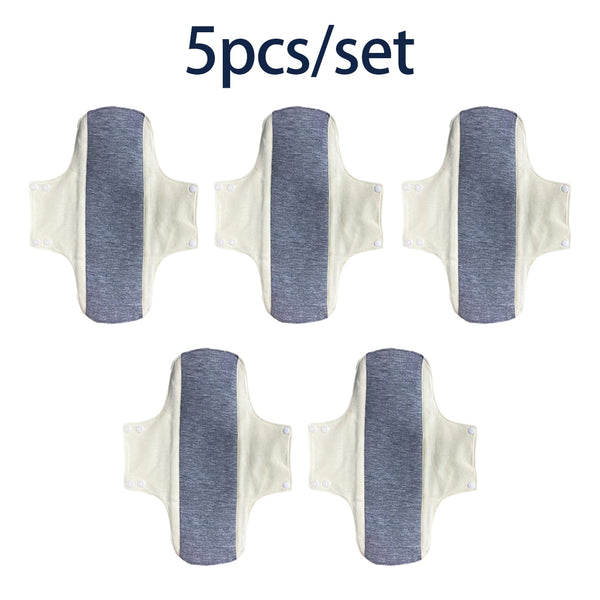 5PCS Washable Reusable Sanitary Pads -Leakproof Period Underwear Liners