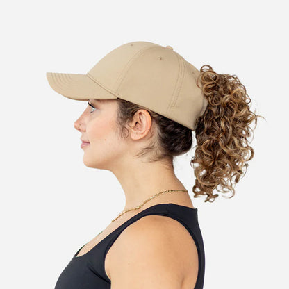 Magnetic Ponytail Caps Easy Wear Breathable Cotton Adjustable