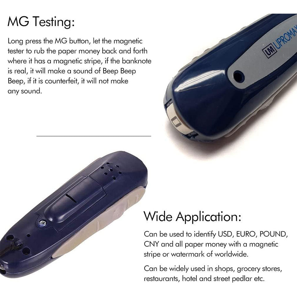 Handheld Counterfeit Bill Detector Note Counterfeit Bill Tester