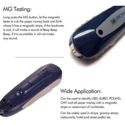 Handheld Counterfeit Bill Detector Note Counterfeit Bill Tester