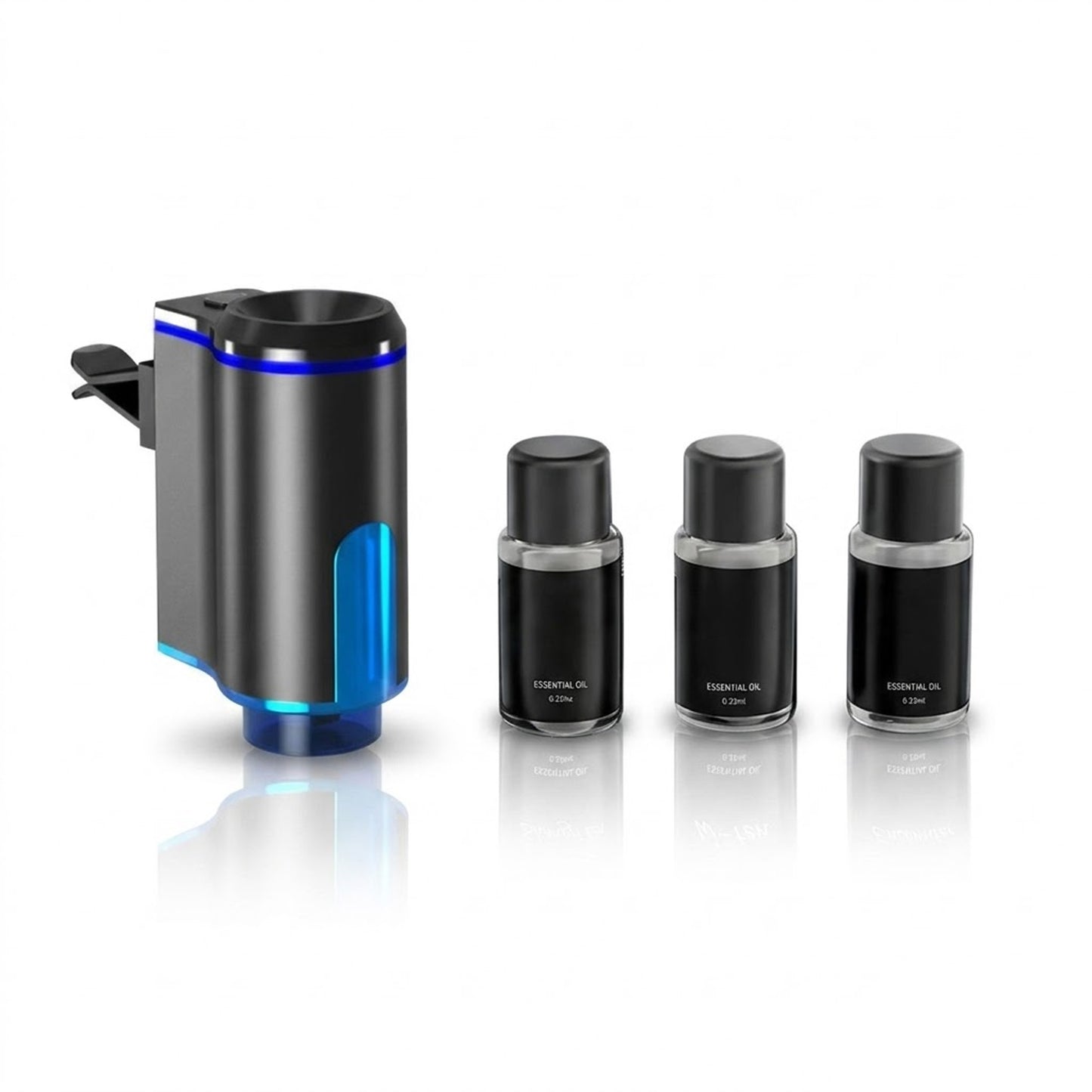 Smart Car Air Freshener Diffuser, Smart Car Air Freshener with Three Adjustable(3pcs Oil + Diffuser)