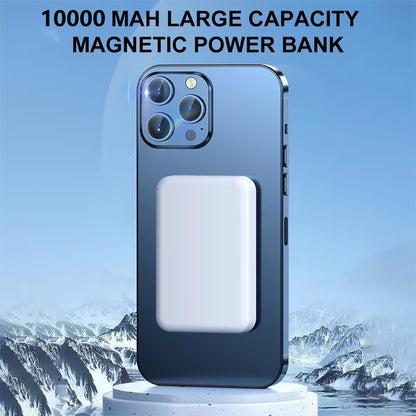 10,000mAh Mini Magnetic Power Bank – Compact MagSafe Wireless Charger with 20W Super Fast Charging