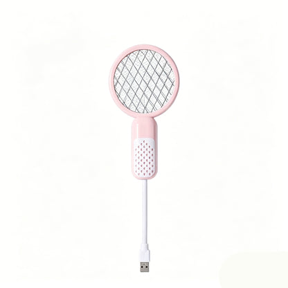 Trap Lamp for Indoor,Fly Attractant Zapping Machine - Portable Long Lasting Quiet Rechargeable Zapper