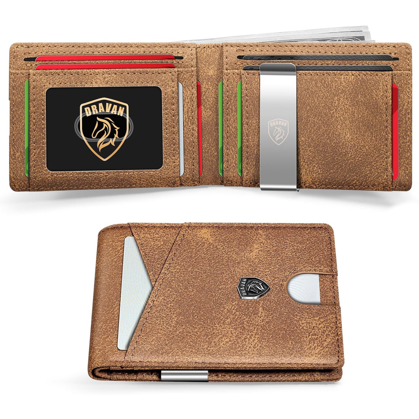 Father's Day Gifts, Men's Minimalist Carbon Fiber Card Holder