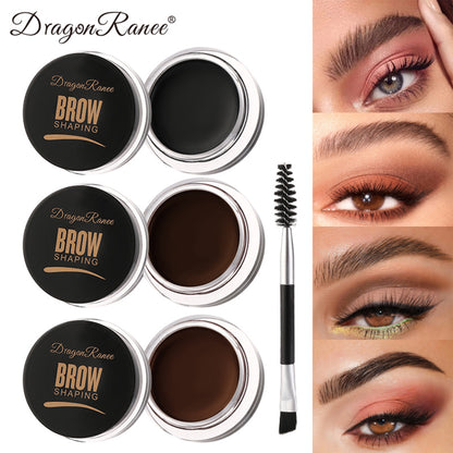 3D Matte Eyebrow Cream Long Lasting Waterproof and Enhancers Eyebrow Soft Smooth