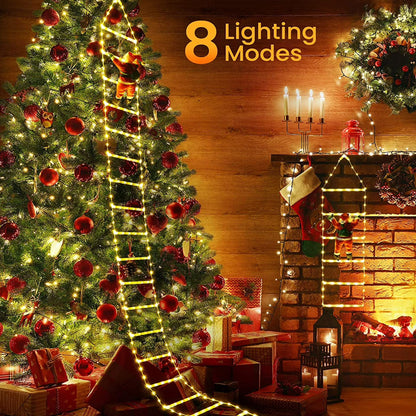 3-Meter Outdoor LED Christmas Lights (Santa Claus Design), 8 Lighting Modes