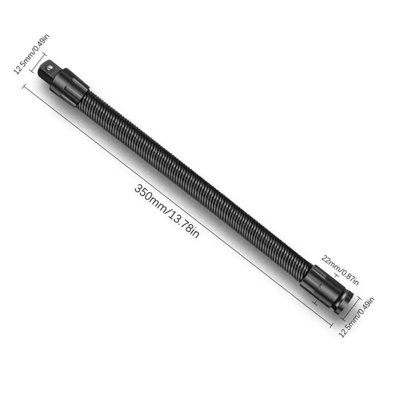 Flexible Ratchet Extension Socket Bar Extension Wrench Sleeve 1/2 Inch Wrench