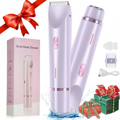 Electric Trimmer for Women, Electric Shaver and Razor Rechargeable 2-in-1 Body