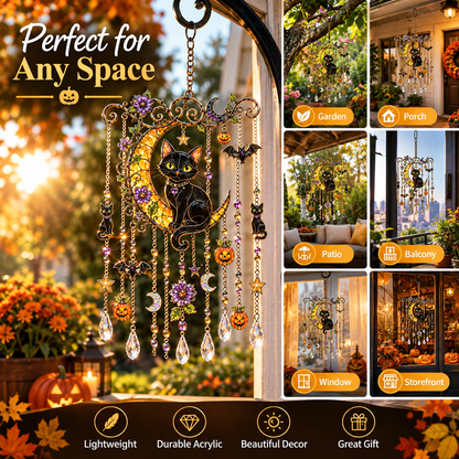 Halloween Suncatcher Wind Chime