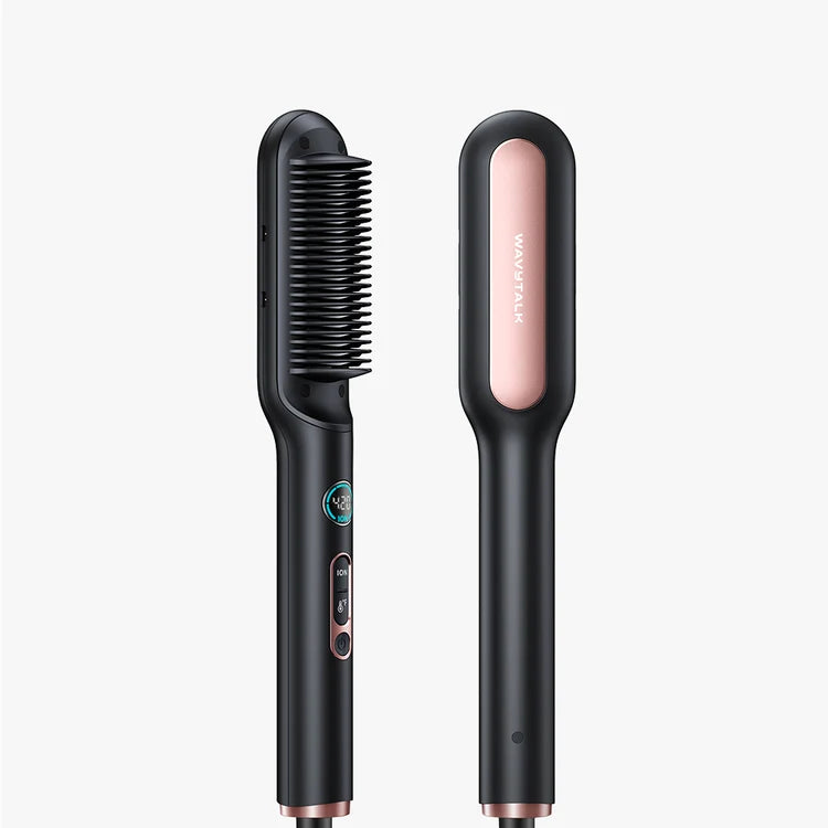 Negative Ion Hair Straightener Styling Comb Ionic Hair Straightener Brush