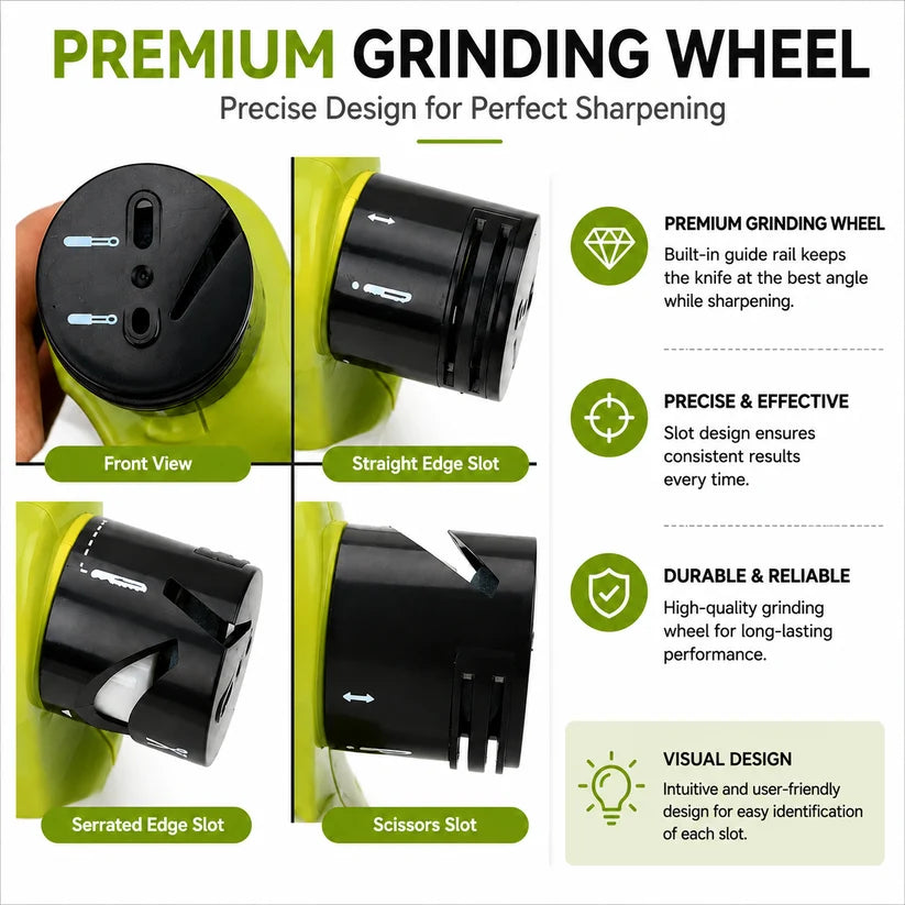 4 in 1 Electric Sharpener for Repair and Polish Blades