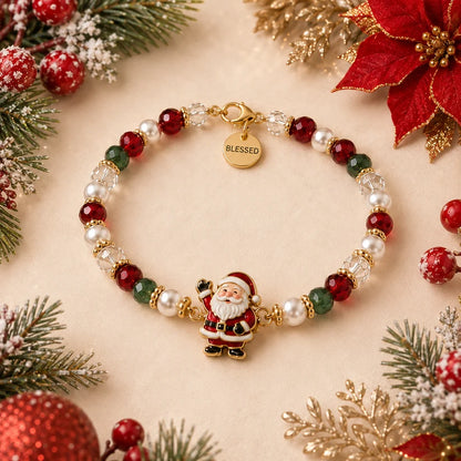 Christmas Blessings Bracelet-Christmas Meaning Bracelet with Gift Box