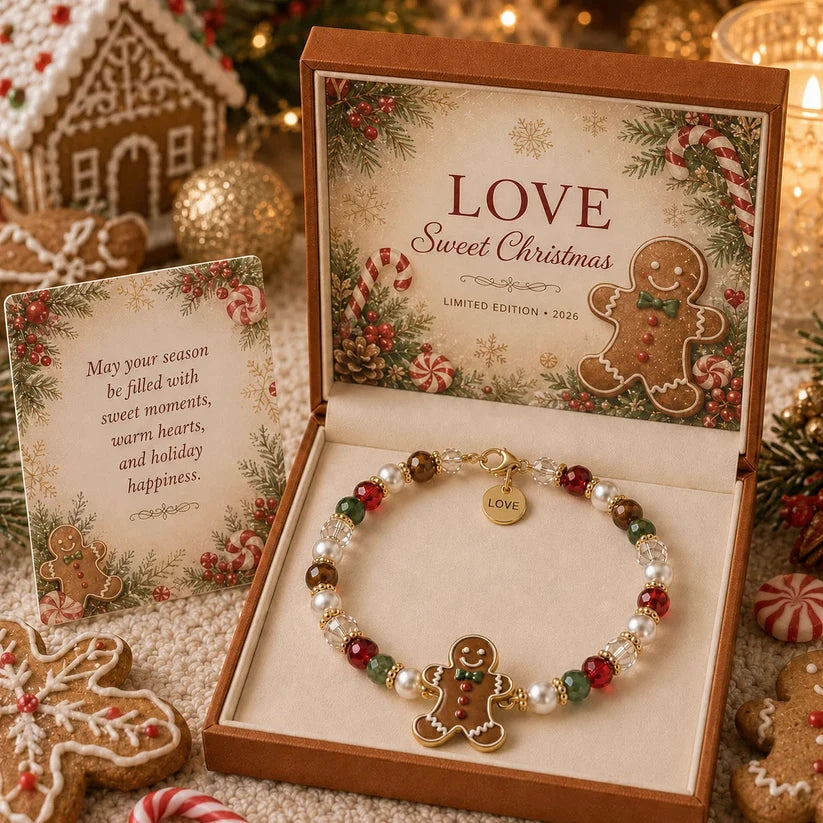 Christmas Blessings Bracelet-Christmas Meaning Bracelet with Gift Box