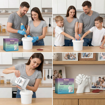 Hand Casting Kit – Hand Casting Kit for Couples or Family | Keepsake Sculpture Wedding Kids