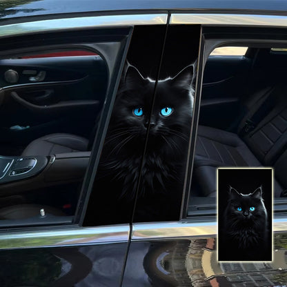 2PCS Animal Background Car Stickers Protective Stickers