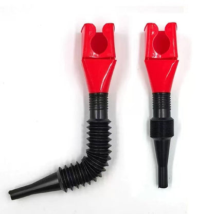 2pcs Funnel for Car,Retractable Funnel with Flexible Hose and Filter