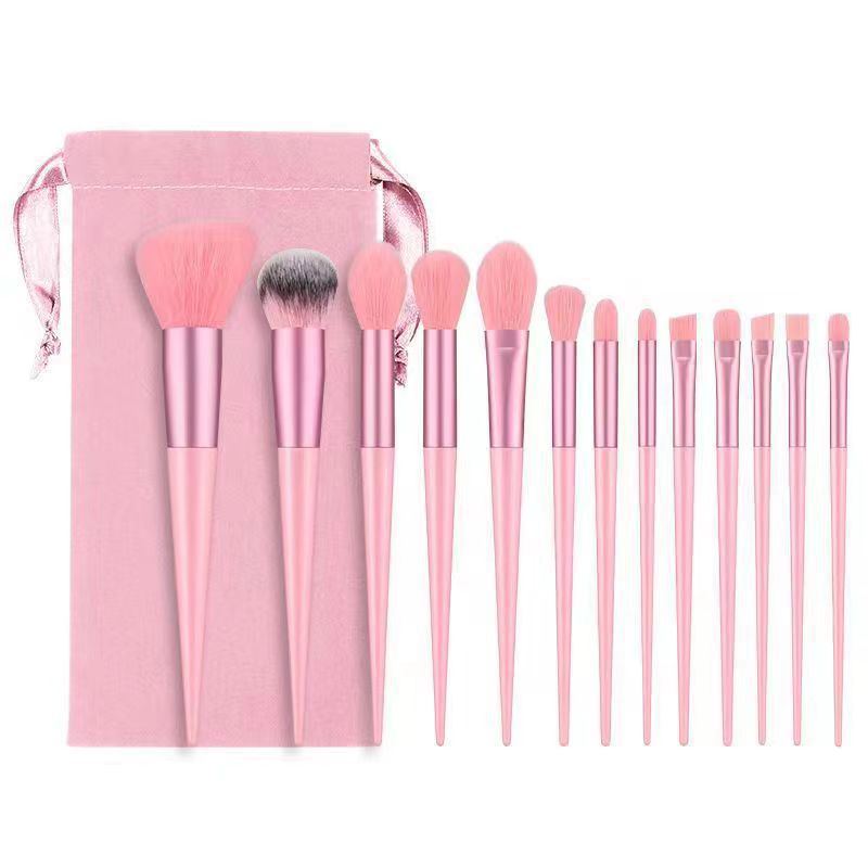 Makeup Brush Set 13 Pcs Professional Synthetic Case Upgraded Version