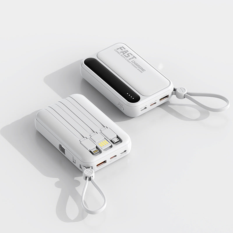 Built in 4 Cables Power Bank 4 In1 50000 nn Ah