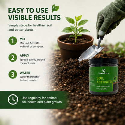 Soil Activator Fertilizer | Boost Nutrient Absorption, Improve Soil Health & Promote Strong Root Growth