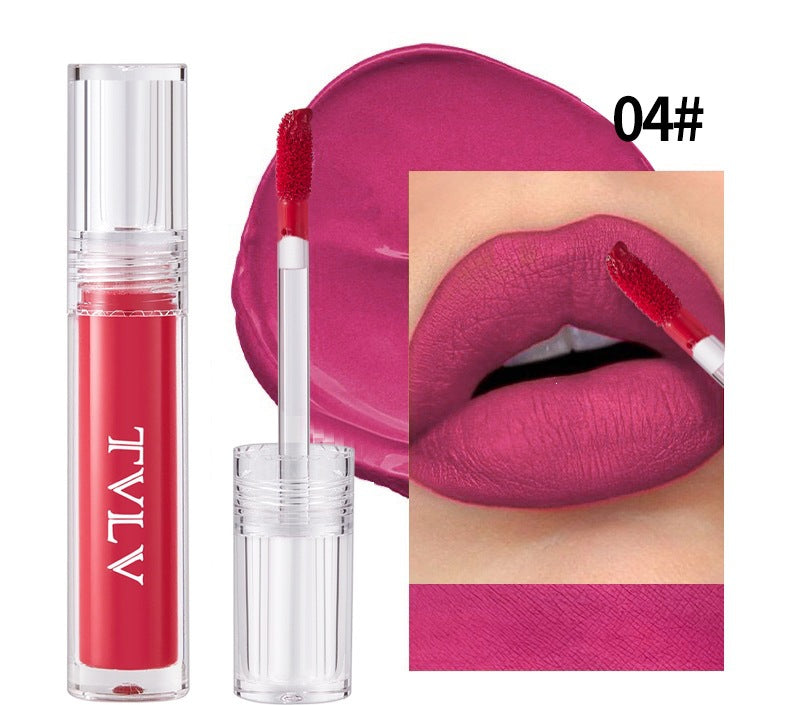 8-Piece Velvet Matte Lip Gloss Set – Waterproof, Long-Lasting & Moisturizing