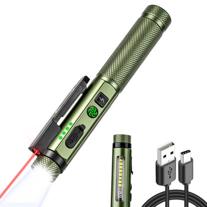 Flashlight Rechargeable,800 Lumen Small Flashlight with Magnetic Clip & Base