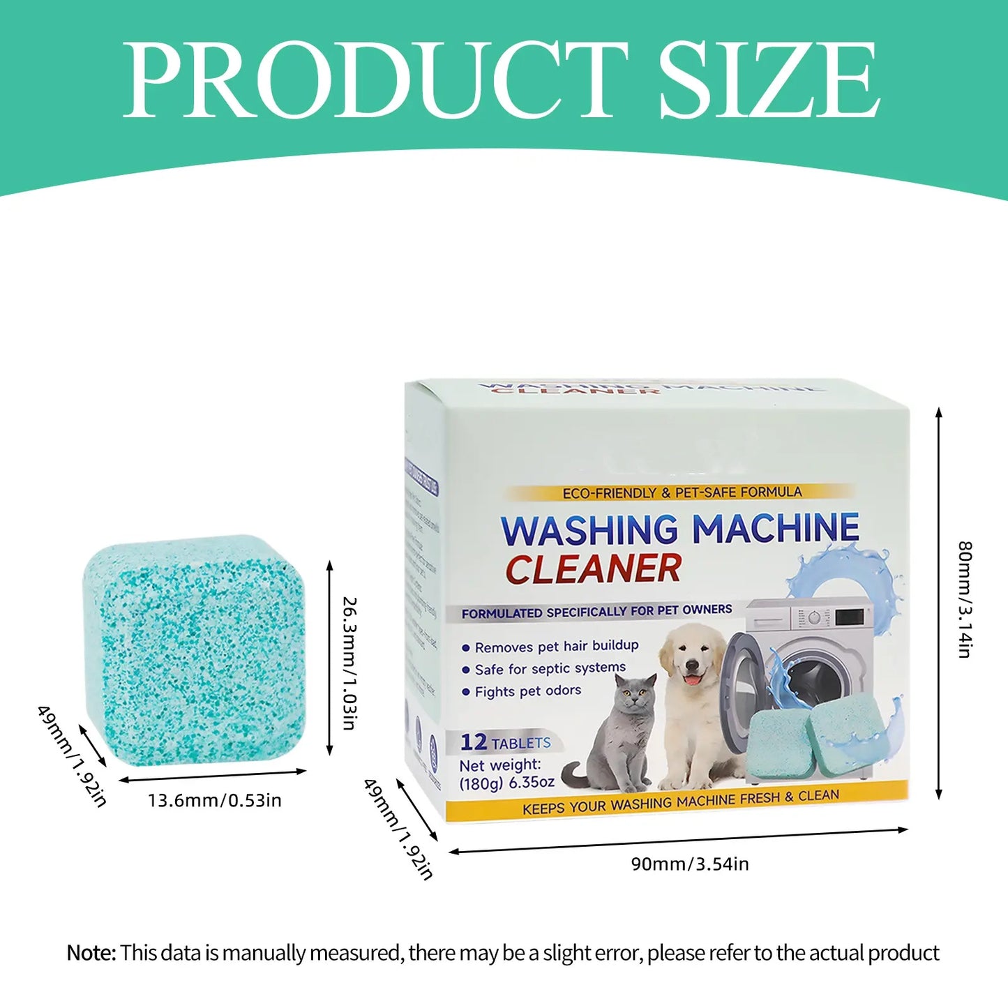Powerful Washing Machine Cleaning Tablets