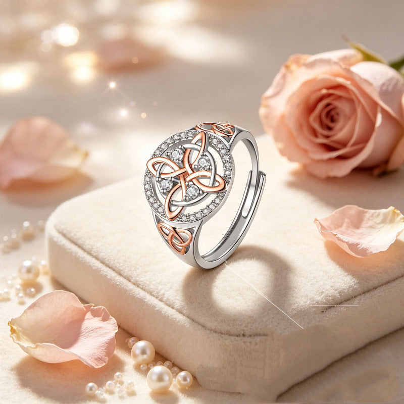 Witches Knot Ring Original Celtic Knot Jewelry