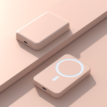 10,000mAh Mini Magnetic Power Bank – Compact MagSafe Wireless Charger with 20W Super Fast Charging
