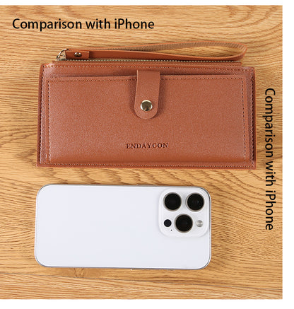 Coin Purse Long Card Bag Multifunctional Handheld Credit Holder Women's Wallet