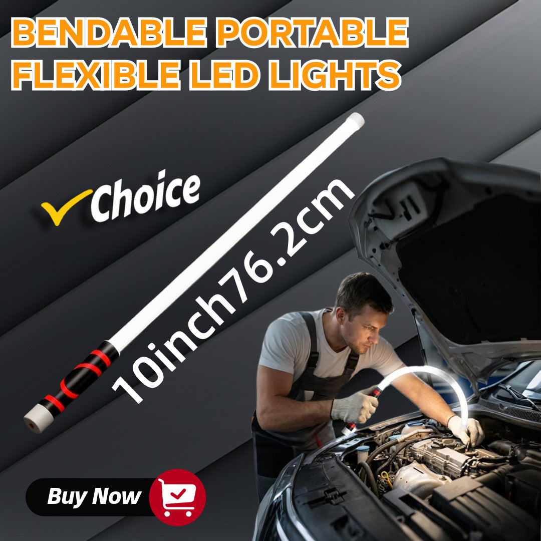 Flexible Linear Light Omnidirectional Flashlight