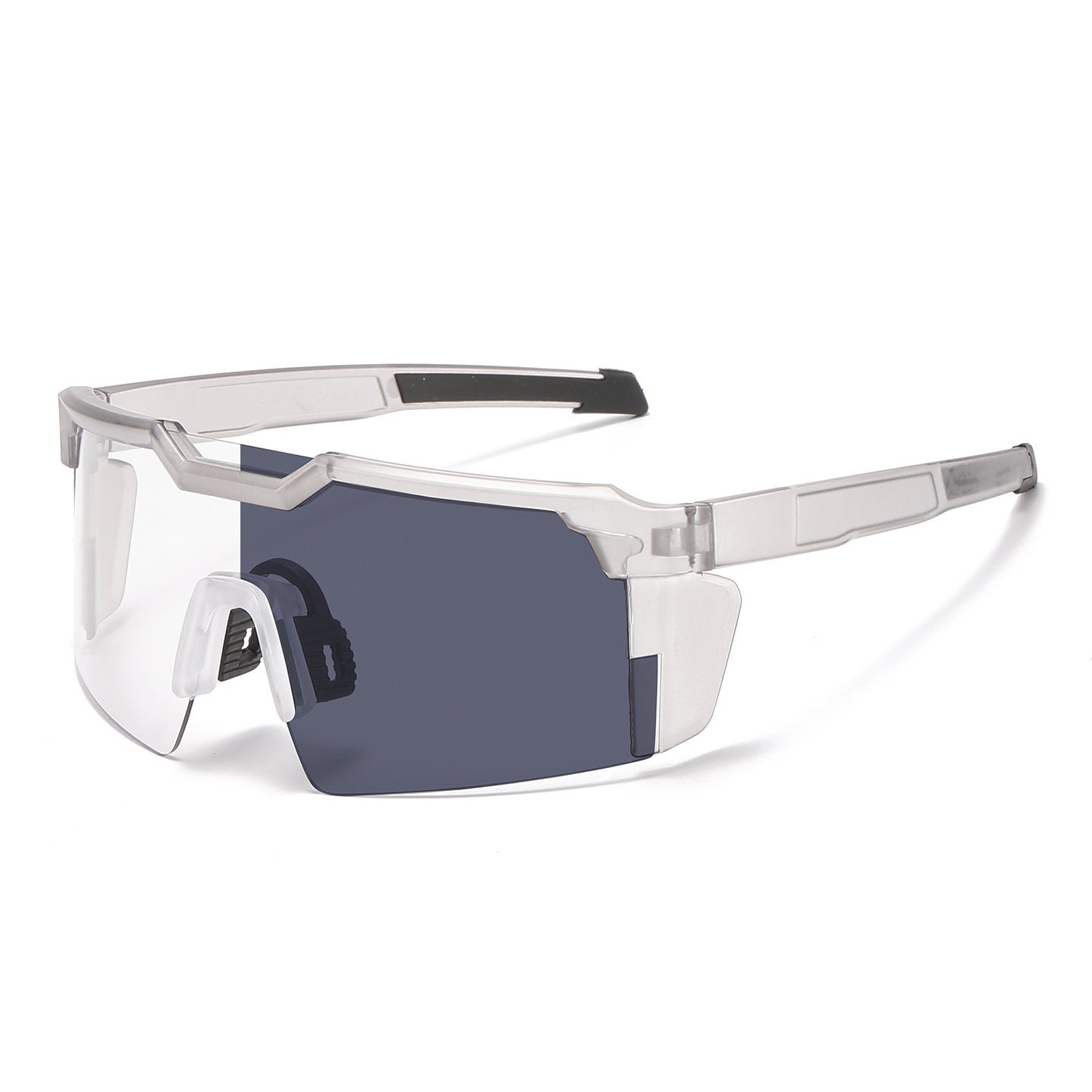 UV400 Photochromic Polarized Safety Glasses, Impact Resistant Transition Sunglasses