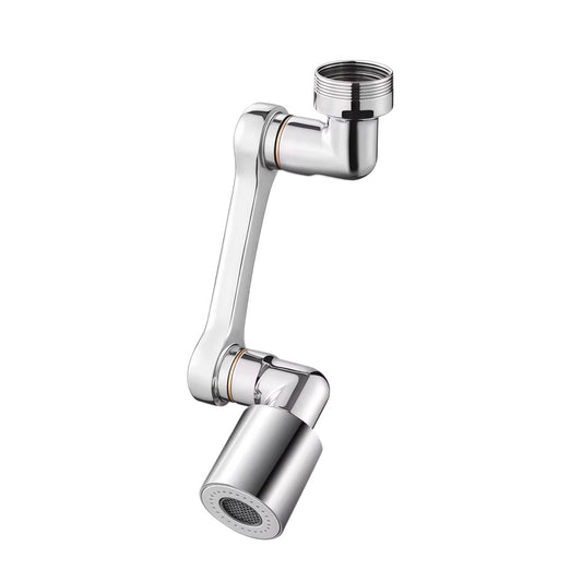 1080° Swivel Faucet Extender,2 Flow Modes Rotatable Sink Aerator Extension