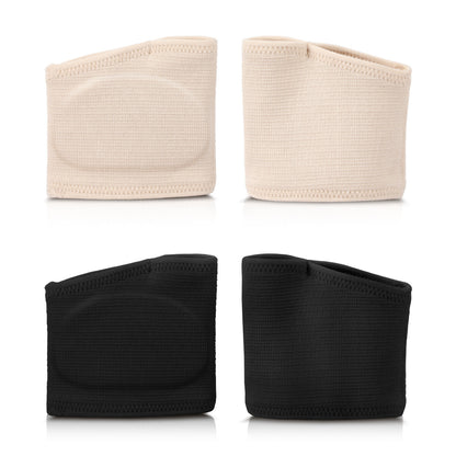 2 Pairs Metatarsal Sleeves Relief Foot Cushions, Wear-Resistant Forefoot Pads
