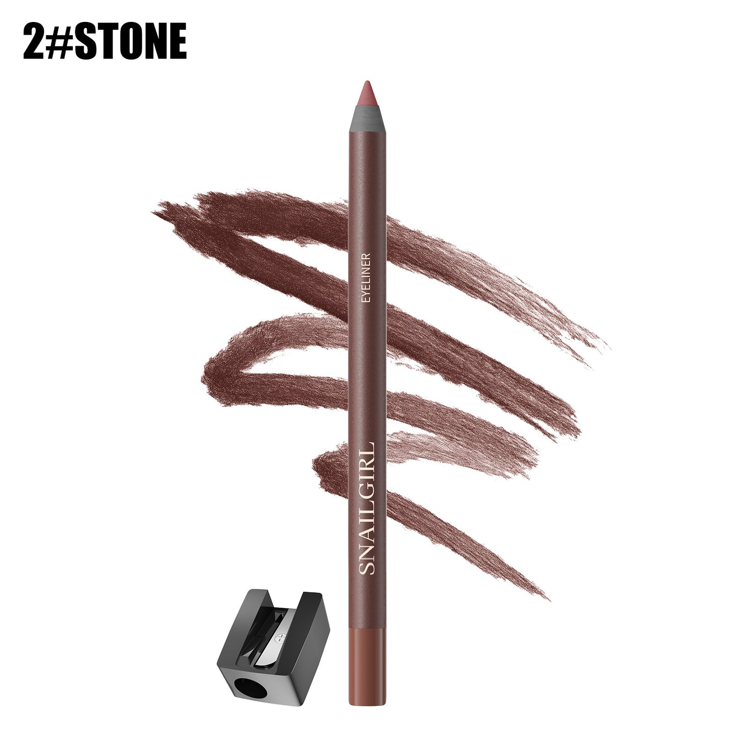 Waterproof Eyeliner Pencil,Smudge-proof Long Lasting Plum Eye Liner