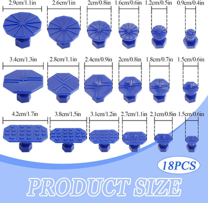 18 PCS Car Dent Puller Kit, Paintless Dent Repair Tools,  Car Dent Repair Kit with T Slide Hammer