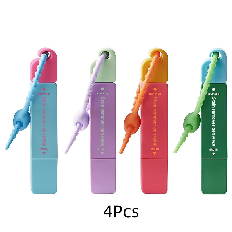 4Pcs Instant Stain Remover Pen Tip Fabric & Upholstery Cleaner For Clothes Furniture & Accessories