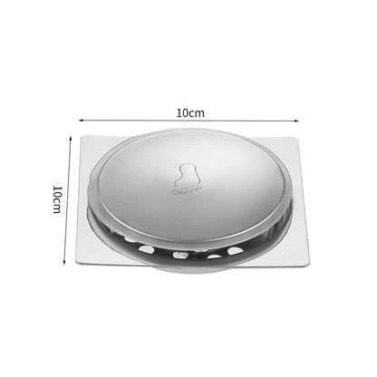 Pop-Up Drain Stopper, Bathroom Drain Stopper with Hair Catcher