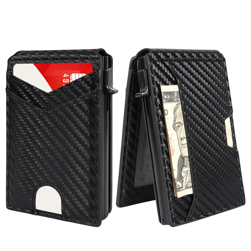 Slim Wallet Minimalist RFID Blocking Front Pocket Credit Card Holder
