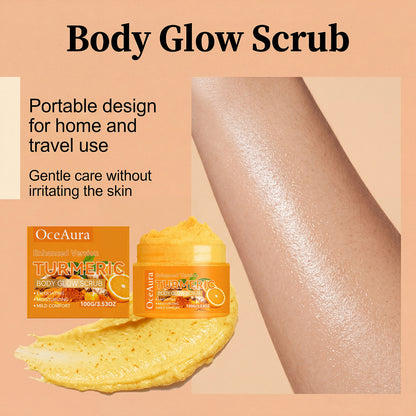 Turmeric Body Scrub Vitamin C Exfoliating Body Scrub With Collagen And Coconut Oil
