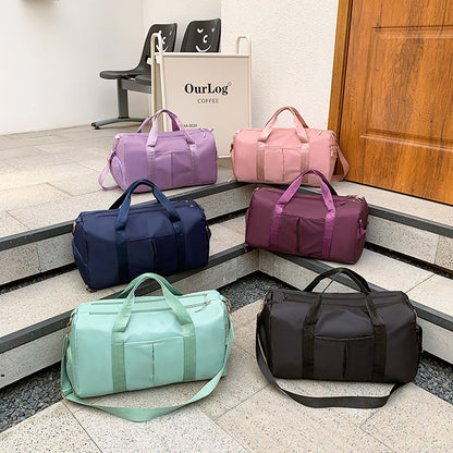 Duffel Bag Embroidered Sports Gym Bag