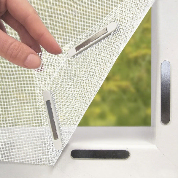 Magnetic Window Screen, No Drilling & Easy Installation, Cuttable Size