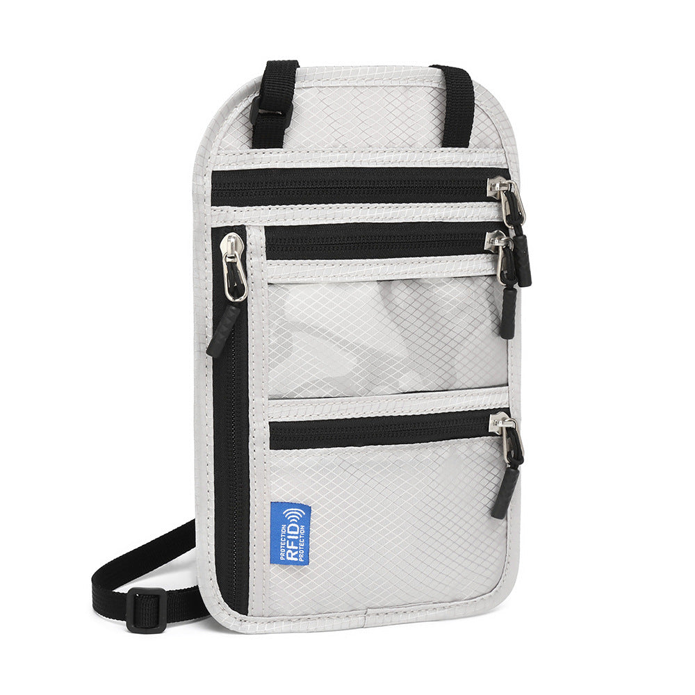 RFID Blocking Passport Holder, Multi-Passport Pouch, Easy to Conceal Travel Pouch