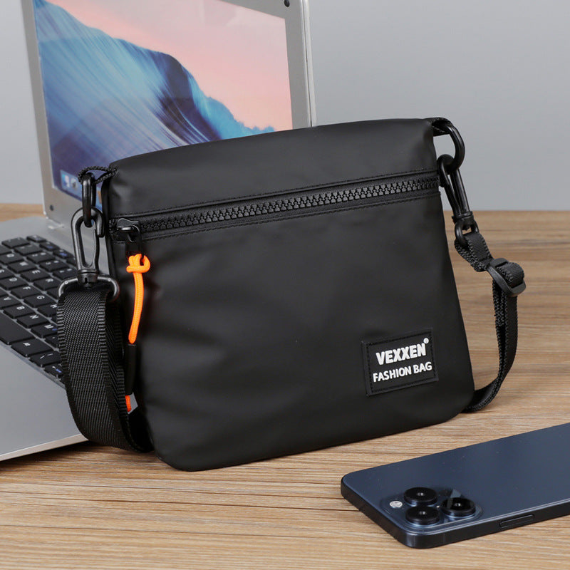 Small Sling Bag for Men, Minimalist Waterproof Crossbody Messenger Bag
