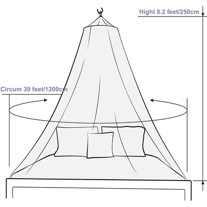 Pink Princess Bed Canopy for Girls with Glowing Stars